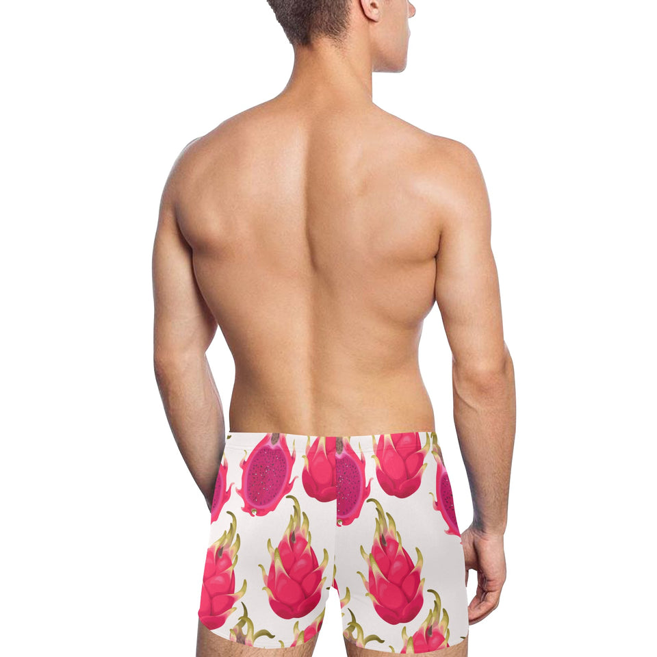 dragon fruits design pattern Men's Swimming Trunks