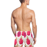 dragon fruits design pattern Men's Swimming Trunks