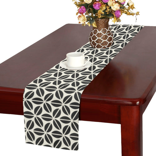Coffee bean abstract modern pattern Table Runner