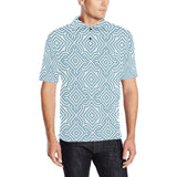 arabic pattern Men's All Over Print Polo Shirt