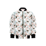cute mermaid pattern Kids' Boys' Girls' Bomber Jacket