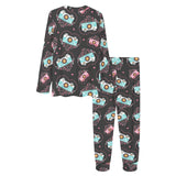 Camera Pattern Print Design 04 Women's All Over Print Pajama Set