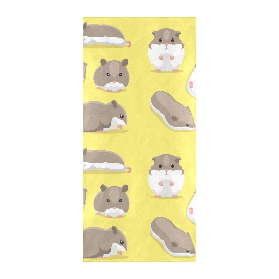 Cute Hamster pattern Beach Towel