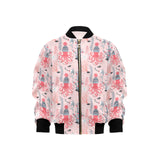 Octopus winter hat garland Fish candy Seaweed Cora Kids' Boys' Girls' Bomber Jacket