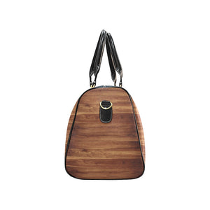 Wood Printed Pattern Print Design 04 Travel Bag