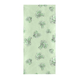 broccoli sketch pattern Beach Towel