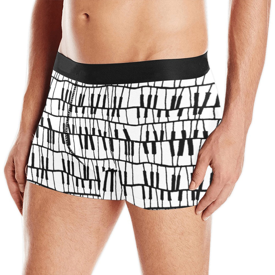 Piano Pattern Print Design 03 Men's All Over Print Boxer Briefs Men's Underwear