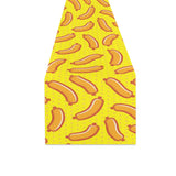Sausage Pattern Print Design 01 Table Runner