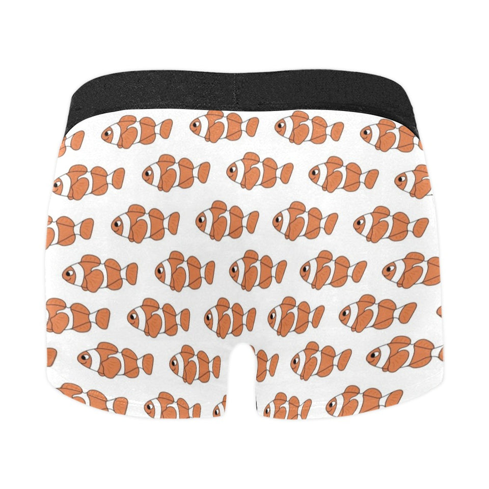 Clown Fish Pattern Print Design 05 Men's All Over Print Boxer Briefs Men's Underwear