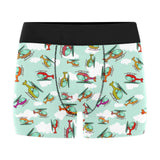 Helicopter design pattern Men's All Over Print Boxer Briefs Men's Underwear