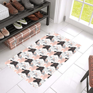 Pig Pattern Print Design 05 Doormat