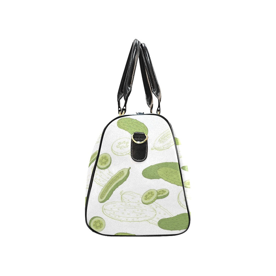 Cucumber sketch pattern Travel Bag