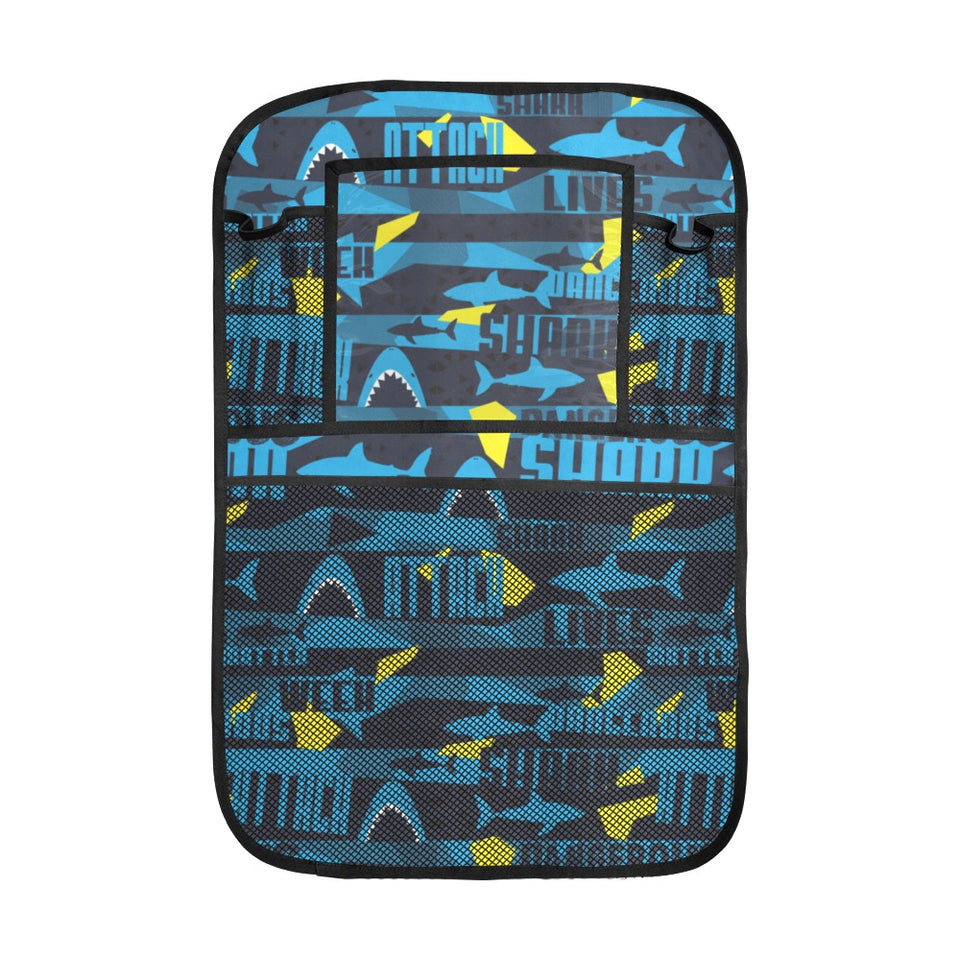 Shark dangerous Car Seat Back Organizer