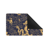Gold dragon pattern Doormat