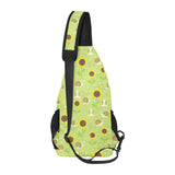 Snail Pattern Print Design 01 All Over Print Chest Bag