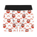 Daruma japanese wooden doll design pattern Men's All Over Print Boxer Briefs Men's Underwear