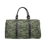 Digital Green camouflage pattern Travel Bag