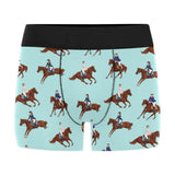 Horses running horses rider pattern Men's All Over Print Boxer Briefs Men's Underwear