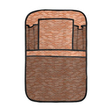 Brick Printed Pattern Print Design 02 Car Seat Back Organizer