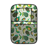 Avocado design pattern Car Seat Back Organizer