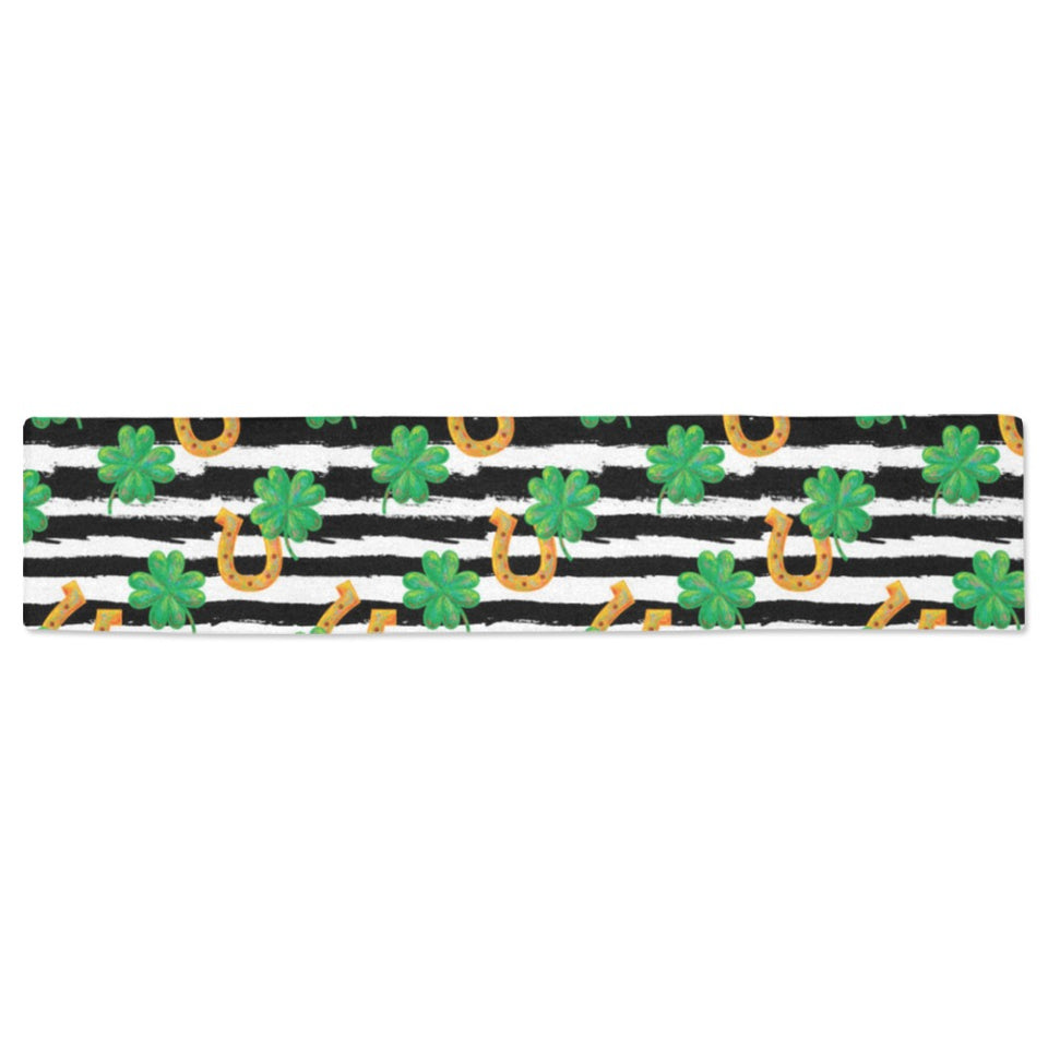 Horseshoes Pattern Print Design 01 Table Runner