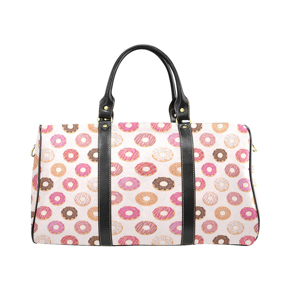 Colorful donut pattern Travel Bag
