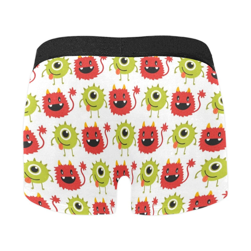 Alien Pattern Print Design 05 Men's All Over Print Boxer Briefs Men's Underwear