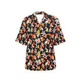 Goldfish Pattern Print Design 03 Women's All Over Print Hawaiian Shirt