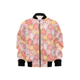 Pig Pattern Print Design 04 Kids' Boys' Girls' Bomber Jacket