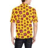 Dice Pattern Print Design 04 Men's All Over Print Polo Shirt