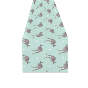 Kangaroo pattern background Table Runner