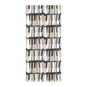 Piano Pattern Print Design 04 Beach Towel