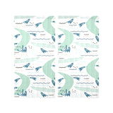 Crocodile diver pattern Gauze Curtain