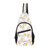 Greyhound Pattern Print Design 03 All Over Print Chest Bag