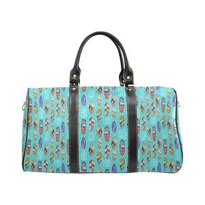 Surfboard Pattern Print Design 05 Travel Bag
