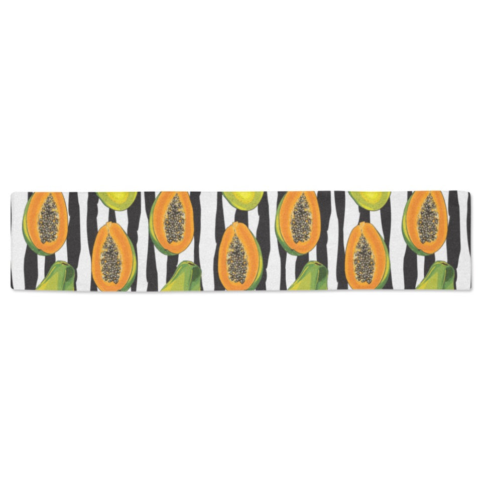 papaya design pattern Table Runner