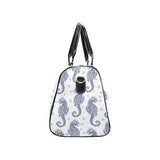 Seahorse pattern background Travel Bag