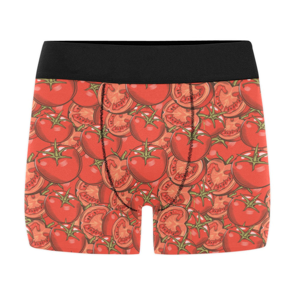 Red Tomato Pattern Men's All Over Print Boxer Briefs Men's Underwear