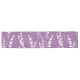 Lavender flowers purple pattern Table Runner
