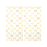 Horseshoes Pattern Print Design 02 Gauze Curtain