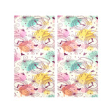 Clock butterfly pattern Gauze Curtain