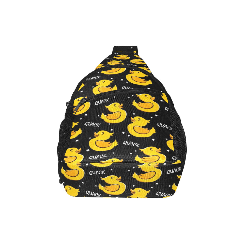 Duck Pattern Print Design 05 All Over Print Chest Bag