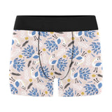 Cute peacock pattern Men's All Over Print Boxer Briefs Men's Underwear