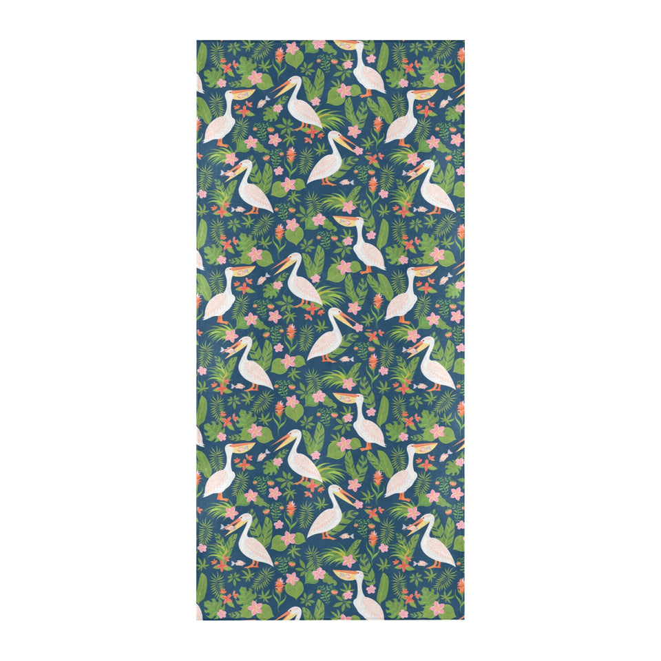 Pelican Pattern Print Design 05 Beach Towel