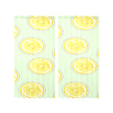 slice of lemon pattern Gauze Curtain
