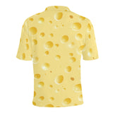 Cheese texture Men's All Over Print Polo Shirt