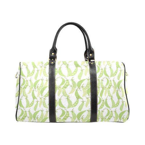 Green Peas Pattern Print Design 03 Travel Bag