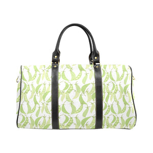 Green Peas Pattern Print Design 03 Travel Bag