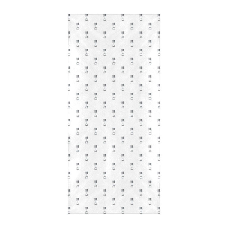 Engine Piston Background Pattern Print Design 01 Beach Towel