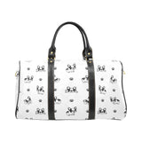 Cute french bulldog paw pattern Travel Bag